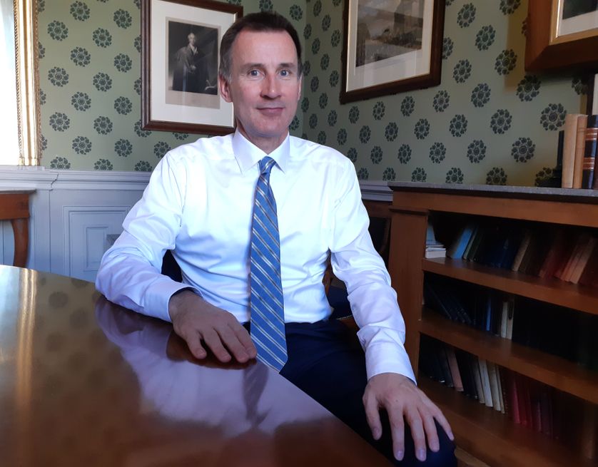Jeremy Hunt, le secrétaire d'Etat britannique aux Affaires étrangères, le 8 novembre 2018