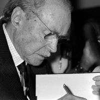 Photo de Maurice Genevoix prise en 1971.