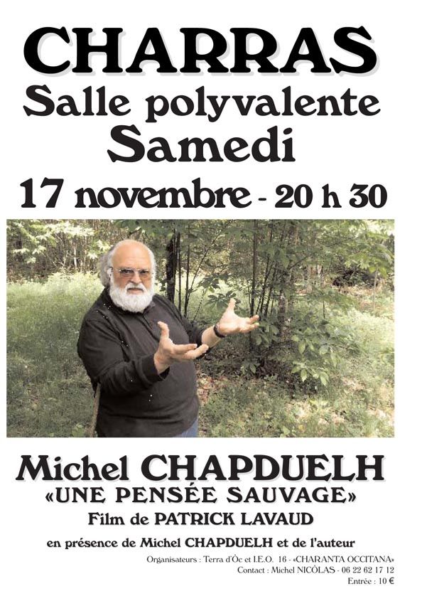 Film Chadeuil à Charras