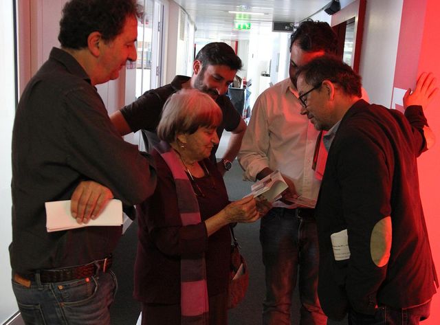 François Morel, Mathieu Sarda Patrick Cohen et Thomas Legrand
