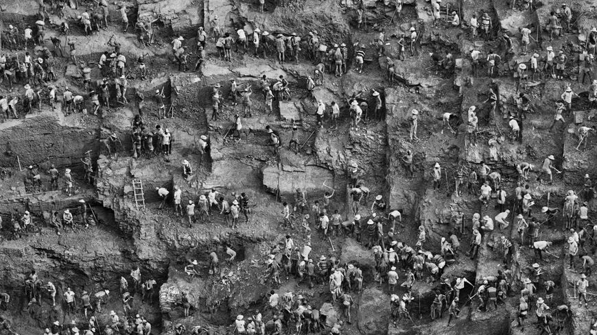 La mine d'or, Serra Pelada au Brésil, 1986