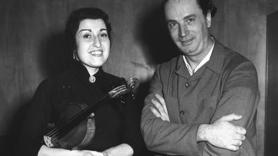 Ida Haendel et Rafael Kubelik (19 novembre 1957) ©Getty - Hulton Deutsch Collection via Corbis