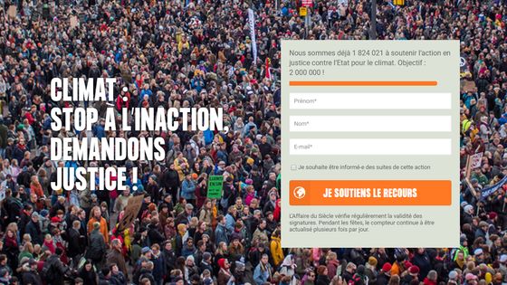 Jeudi 27 décembre, la pétition avait déjà recueilli 1 824 021 signataires, un record. - Copie écran