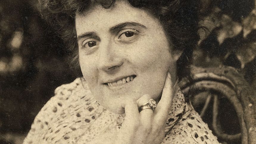Photographie d'Elvira Puccini à Torre Del Lago.