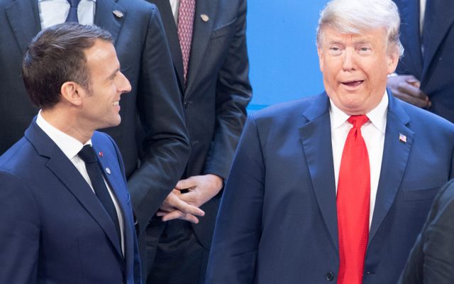 Emmanuel Macron et Donald Trump au sommet du G20 en Argentine le 30 novembre 2018