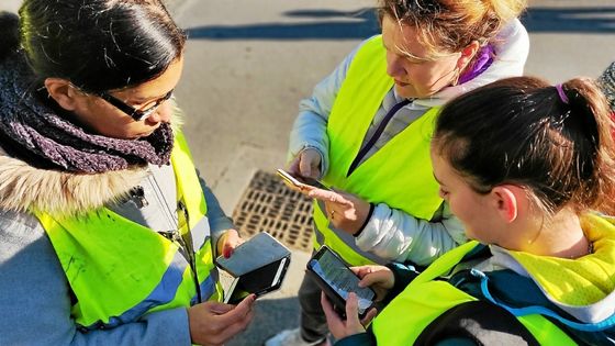 Utilisation des réseaux sociaux par les Gilets jaunes - Photo Benoit Tréhorel