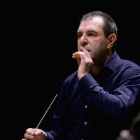 Le chef italien Daniele Gatti lors d'une répétition avec le Mahler Chamber Orchestra en avril 2017