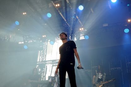 Georges Edouard Nicolo, alias Georgio, rappeur français sur la scène des Francofolies de La Rochelle (13 juillet 2017) Georges Edouard Nicolo, alias Georgio, rappeur français sur la scène des Francofolies de La Rochelle (13 juillet 2017)