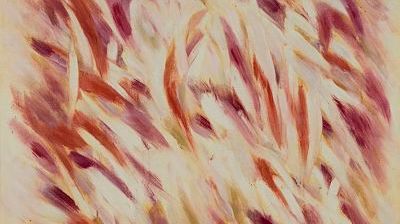 Chant de l'Aube II, 1985 146X97cm (Collection particulière)