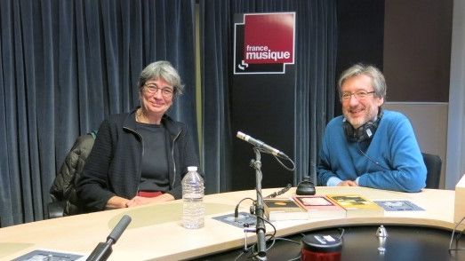 France Musique, studio 131... La musicienne Sharon Kanach, spécialiste de Giacinto Scelsi & Le producteur Arnaud Merlin