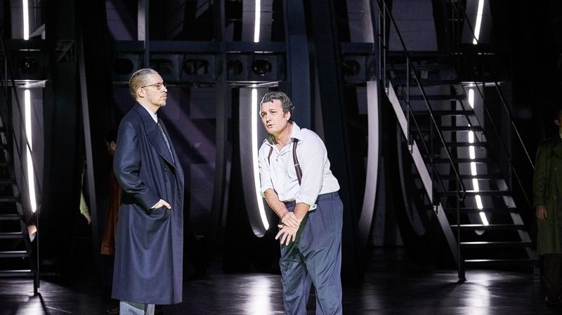Mika Kares (Jacopo Fiesco) et Ludovic Tézier (Simon Boccanegra)