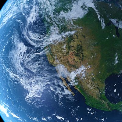 La planète Terre.