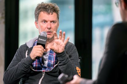 Michel Gondry, cinéaste et réalisateur français, interviewé à New York le 30 juin 2016 Michel Gondry, cinéaste et réalisateur français, interviewé à New York le 30 juin 2016