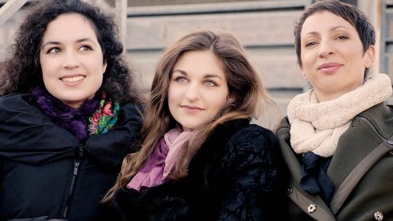 Paloma Kouider, Alexandra Soumm et Maria Mosconi