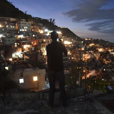 Dans le quartier pauvre de Jalousie, en banlieue de Port-au-Prince, Haïti, décembre 2018.