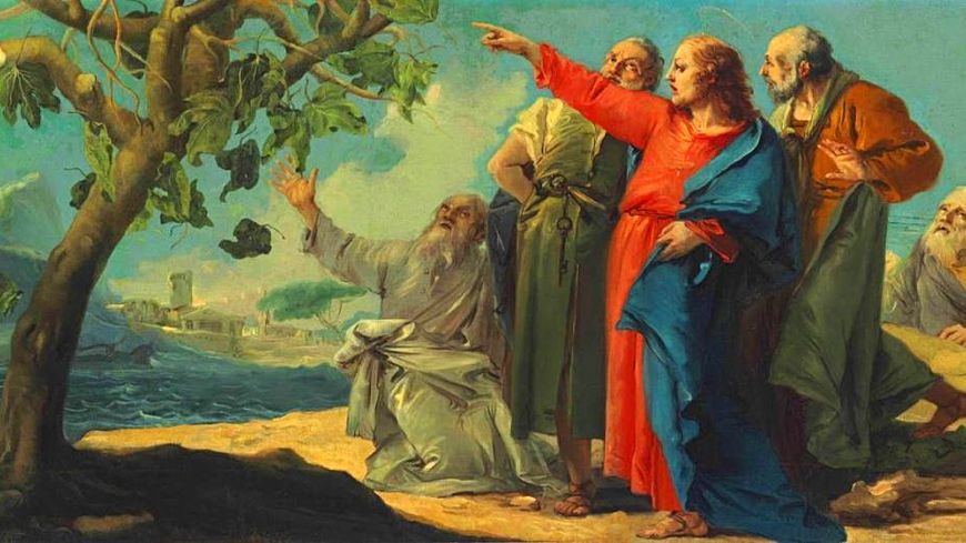 "Jésus maudissant le figuier", 1800