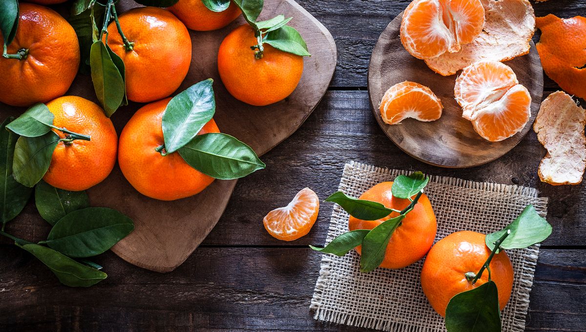Mandarine et clémentine
