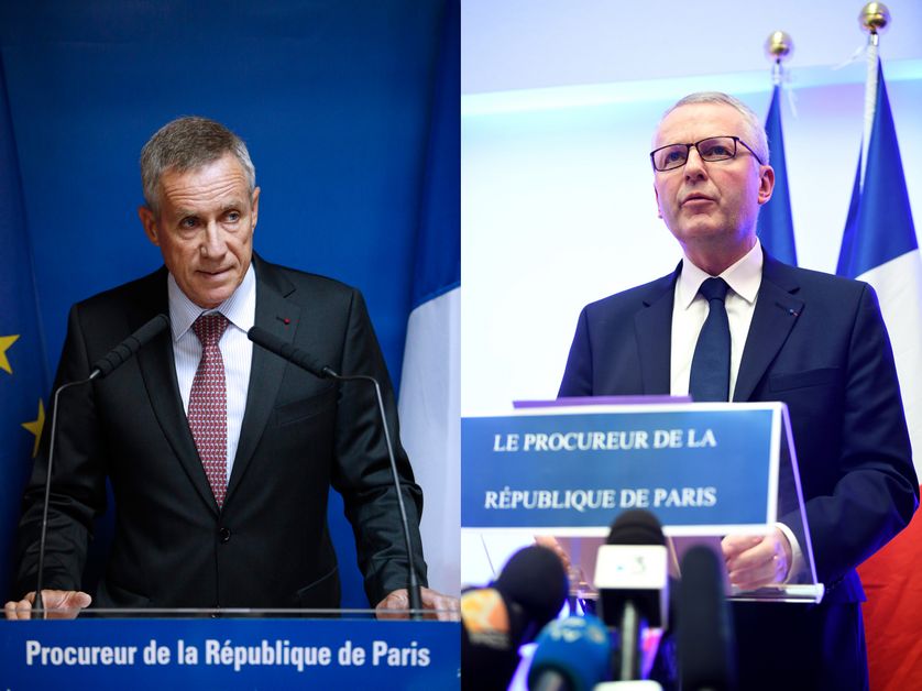 François Molins, procureur de la République de Paris, et son successeur depuis le 8 novembre 2018, Rémy Heitz