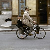 Jacques Tati dans "Mon Oncle" - l'Orchestre philharmonique de radio France joue la musique du film le 11 janvier à l'occasion du prix France Musique - SACEM