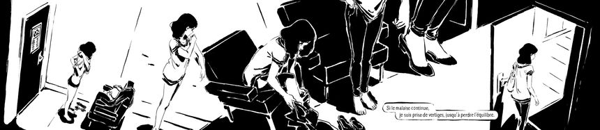 Extrait de "Phallaina", la première bande défilée présentée pour la première fois au festival de BD d'Angoulême.