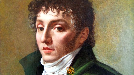 Etienne-Nicolas Méhul (détail), portrait peint par Antoine-Jean Gros - DP