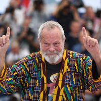 Le réalisateur britannique Terry Gilliam (des Monty Python), le 19 mai 2018 au Festival de Cannes pour son film "L'Homme qui tua Don Quichotte".