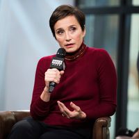 Kristin Scott Thomas, actrice britannique, naturalisée française (15 novembre 2017, New York City)