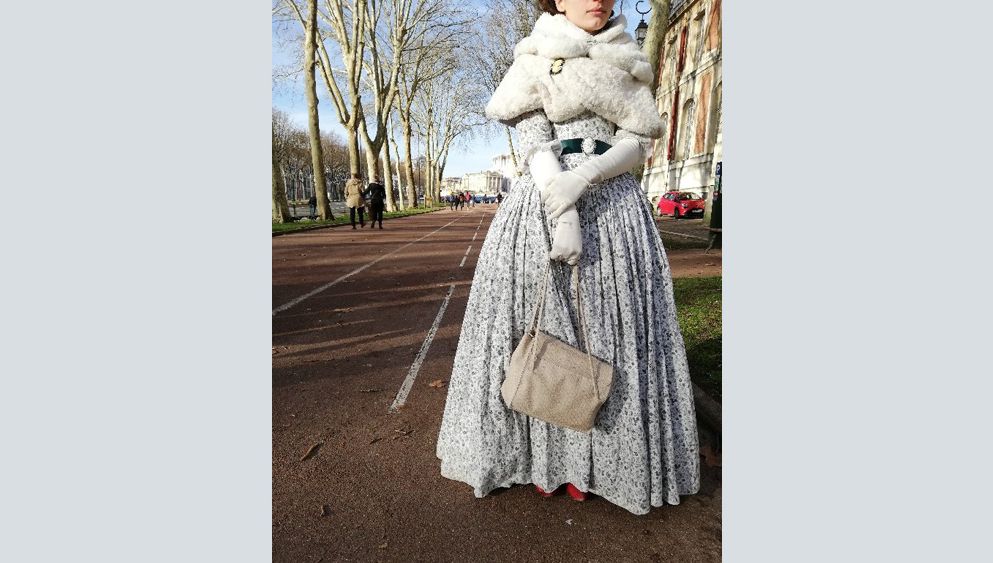 robe blanche chateau