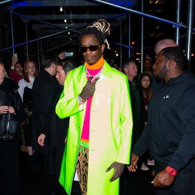 YOUNG THUG CELEBRITY SIGHTING
