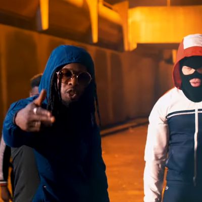 13 Block avec Kalash Criminel dans le clip de "Zidane"
