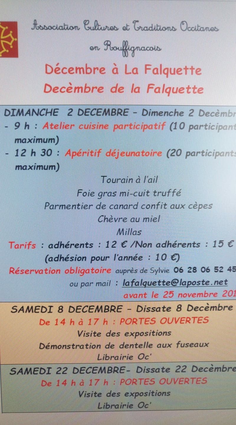 Décémbre à La Falquette