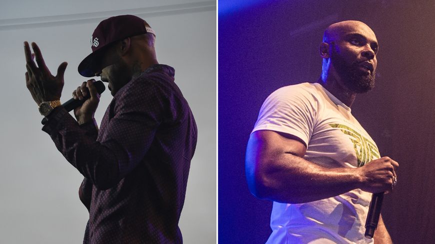 Booba (© AFP) / Kaaris (© Getty)