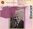 Charles Munch dirige Saint-Saëns Franck d'Indy Honegger Roussel et Ibert RCA