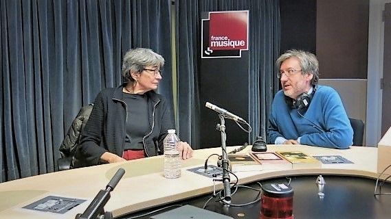 France Musique, studio 131... La musicienne Sharon Kanach, spécialiste de Giacinto Scelsi & Le producteur Arnaud Merlin