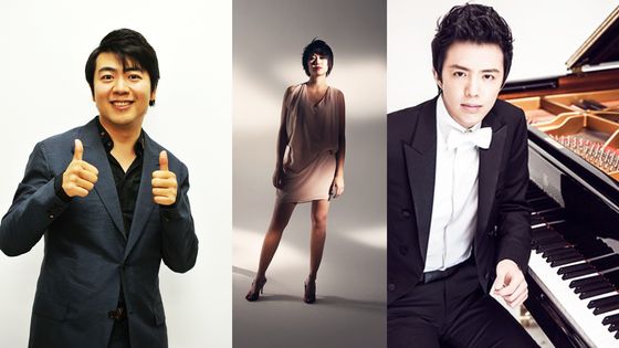 Lang Lang © VCG via Getty / Yuja Wang © Norbert Kniat / Yundi Li © Chen Man pour Mercury Classics