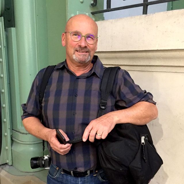 Le photographe Jacques Sierpinski