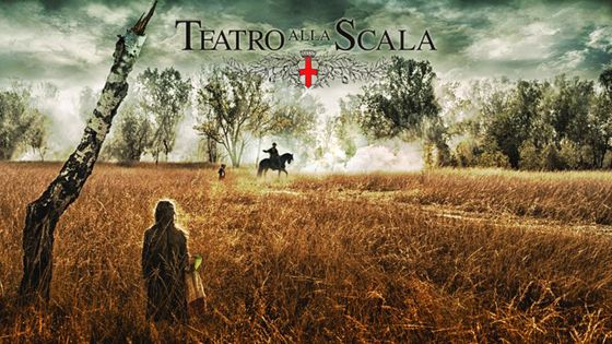 Visuel Attila de Verdi à la Scala de Milan - www.teatroallascala.org