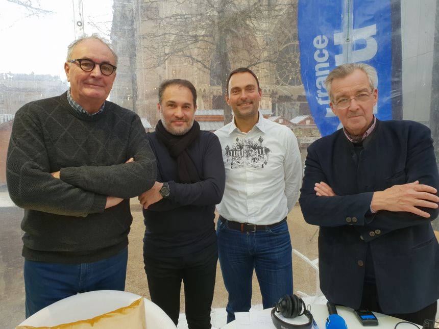 Jacques Douadi, Frédéric Coqueret, Olivier Cattiaux, Patrick Demouy