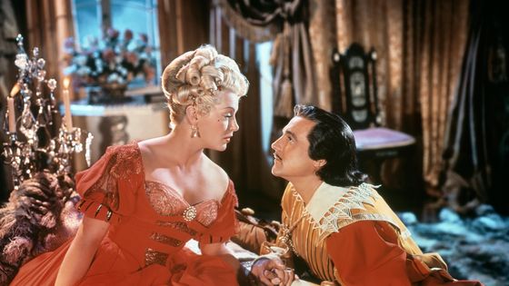Lana Turner et Gene Kelly dans "Les Trois Mousquetaires" d'après Alexandre Dumas, film de George Sidney (1948). ©Getty - Sunset Boulevard/Corbis via Getty Images