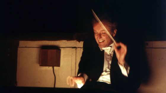 The German director Carlos Kleiber conducting the Teatro alla Scala orchestra. Milan, 1978, © Giorgio Lotti/Mondadori Portfolio ©Getty