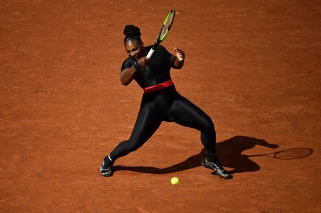 Serena Williams à Roland Garros en 2018