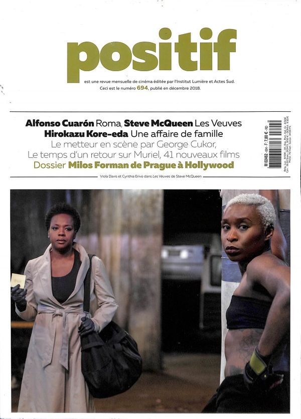 Couverture POSITIF décembre 2018