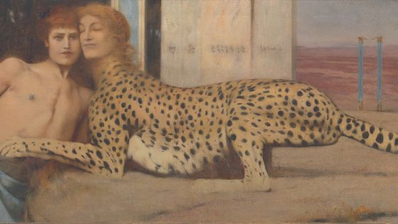 Khnopff - Des Caresses - J. Geleyns Art Photography