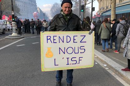Manifestation du 14 décembre, à Paris. Manifestation du 14 décembre, à Paris.