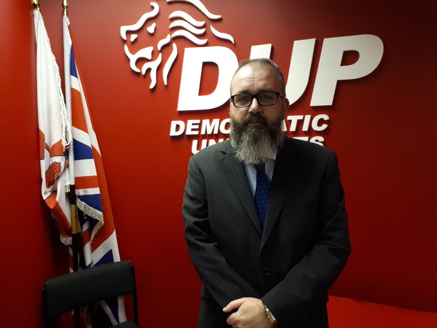Lee Reynolds, Mr Brexit du DUP 10 novembre 2018.