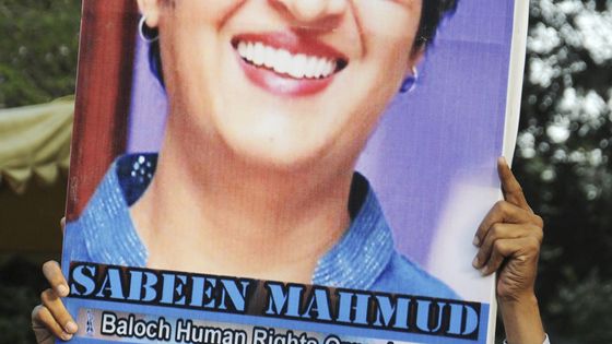 Sabeen Mahmud, militante pakistanaise des droits de l'homme, a été assassinée à Karachi au pakistan le 24 avril 2015 ©Maxppp - SHAHZAIB AKBER/EFE/Newscom/MaxPPP