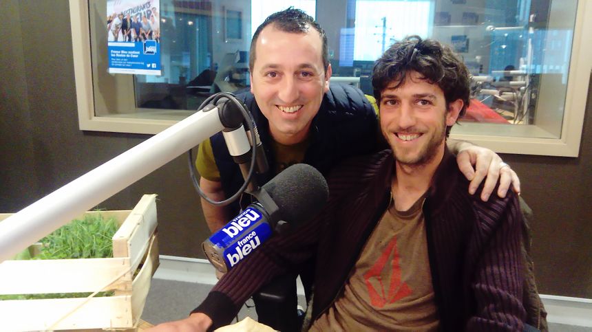 Chef Jésus à gauche et Pierre Bochard