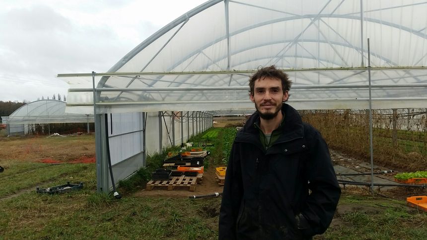 Victor Bello, agriculteur à Milly la Forêt