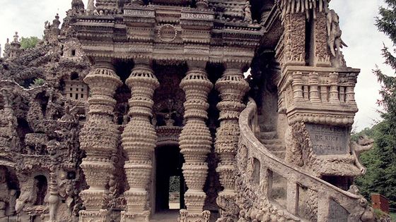 Palais idéal du "Facteur cheval" à Hauterives dans la Drome ©Maxppp - Manuel Pascual