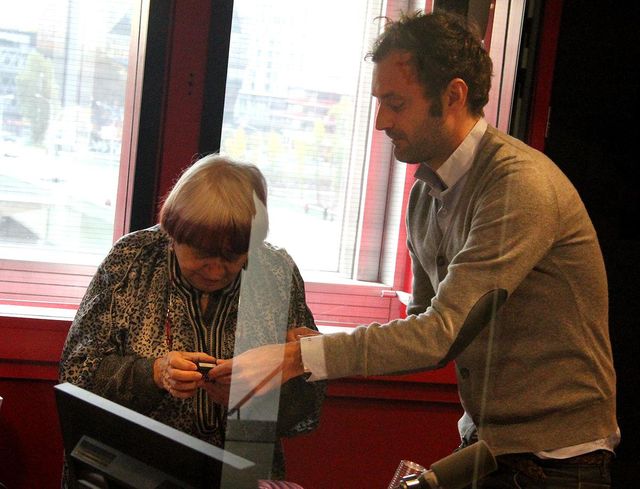 Agnès Varda et Augustin Trapenard
